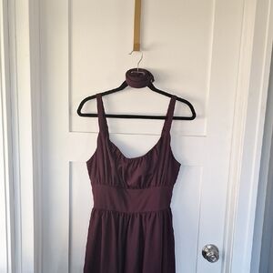 Elegant Vixen Burgundy Ingenue Dress